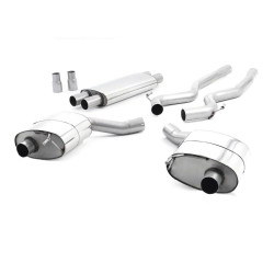 Sistema de escape Cat-Back resonado (con aprobación EC) Milltek Sport – Ford Mustang 5.0T V8 GT Fastback (15-23)