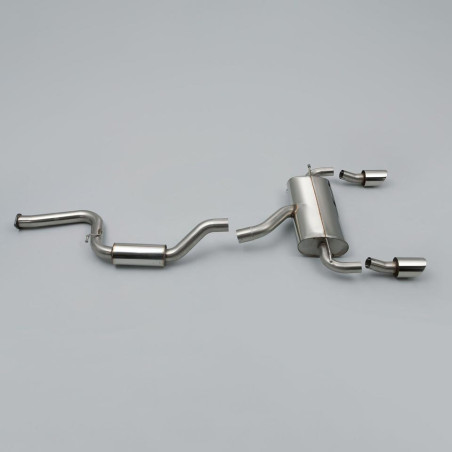 Sistema de escape Cat-Back resonado (con aprobación EC) Milltek Sport – Ford Focus MK2 RS 2.5T 305PS (04-11)