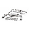 Sistema de escape Cat-Back resonado (con aprobación EC) Milltek Sport – Ford Focus MK3 RS 2.3 EcoBoost 4WD 5 puertas Hatchback (11-18)