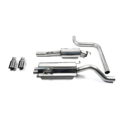 Sistema de escape Cat-Back resonado (con aprobación EC) Milltek Sport – Ford Fiesta MK7 & MK7.5 ST 1.6L EcoBoost 182PS & ST200 (09-UP)