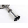 Sistema de escape Cat-Back resonado (con aprobación EC) Milltek Sport – Ford Fiesta ST 150 (02-08)