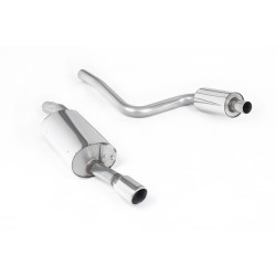Sistema de escape Cat-Back resonado (con aprobación EC) Milltek Sport – Ford Fiesta ST 150 (02-08)