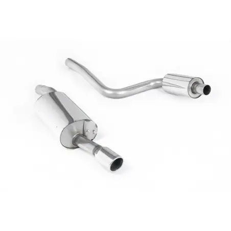 Sistema de escape Cat-Back resonado (con aprobación EC) Milltek Sport – Ford Fiesta ST 150 (02-08)