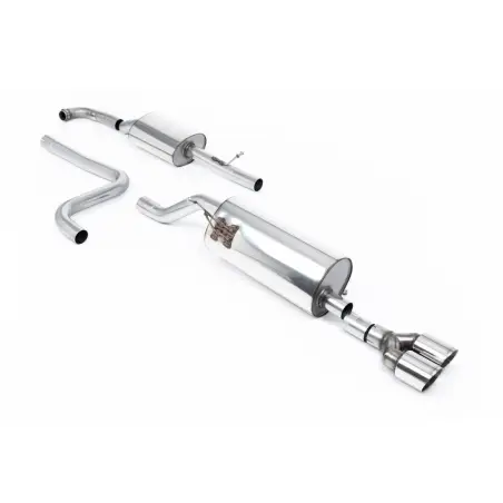 Sistema de escape Cat-Back resonado (con aprobación EC) Milltek Sport – Ford Fiesta MK8 1.0T EcoBoost ST-Line 3 & 5 puertas