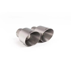 Escape cat-back resonado homologado ECE Milltek Sport Honda Civic Type R FK2 (15-17), colas GT-100 pulidas
