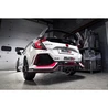 Escape cat-back resonado homologado ECE Milltek Sport Honda Civic FK8 Type R (17-22), 3 colas GT-100 de titanio