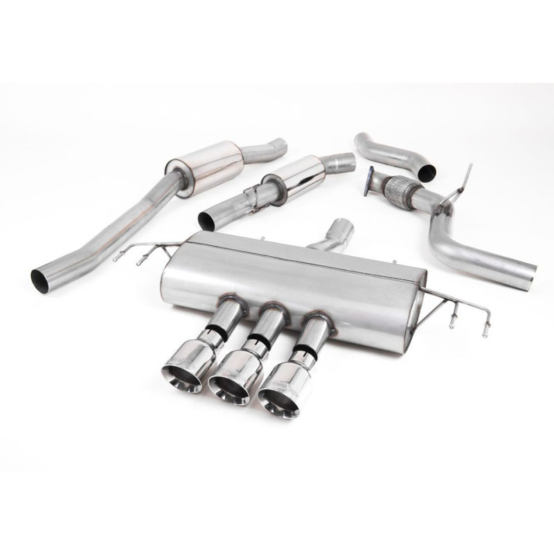 Sistema de escape Cat-Back resonado 3 colas (aprobación CE) Milltek Sport – Honda Civic Type R FK8 (17-21) Sistema de escape Cat-Back resonado 3 colas (aprobación CE) Milltek Sport – Honda Civic Type R FK8 (17-21)