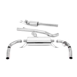 Sistema de escape OPF-Back resonado (con aprobación EC) Milltek Sport – Mercedes Benz C118 CLA45 & CLA45S AMG 2.0 Turbo Coupe (Con OPF)