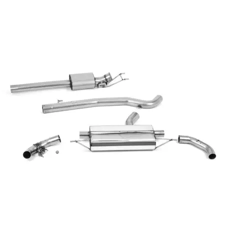 Escape OPF-back resonado homologado ECE Milltek Sport Mercedes-AMG A 45/A 45 S W177 (19-21), con las colas de serie