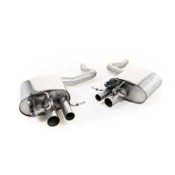 Silenciosos traseros con válvulas y mando Milltek homologados ECE Milltek Mercedes-AMG C 63/C 63 S W205 Sedán (sin GPF) (15-)