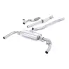 Sistema de escape Cat-Back resonado (con aprobación EC) Milltek Sport – Mercedes Benz C117 CLA45 AMG 2.0 Turbo (13-19)