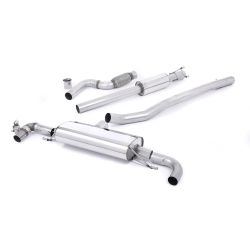 Escape cat-back resonado homologado ECE Milltek Sport Mercedes-AMG A 45 W176 (12-18)