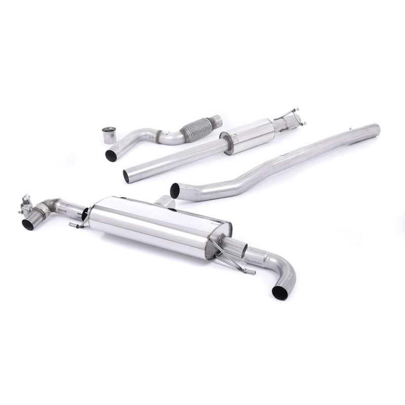 Sistema de escape Cat-Back resonado (con aprobación EC) Milltek Sport – Mercedes Benz W176 A45 AMG 2.0 Turbo Sistema de escape Cat-Back resonado (con aprobación EC) Milltek Sport – Mercedes Benz W176 A45 AMG 2.0 Turbo