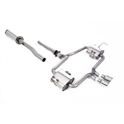 Sistema de escape Cat-Back resonado (con aprobación EC) Milltek Sport – Mini Cooper S (R53)