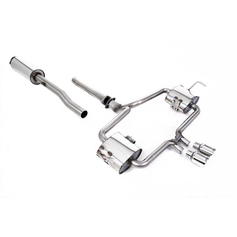 Sistema de escape Cat-Back resonado (con aprobación EC) Milltek Sport – Mini Cooper S (R53) Sistema de escape Cat-Back resonado (con aprobación EC) Milltek Sport – Mini Cooper S (R53)