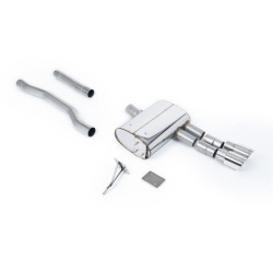 Sistema de escape OPF-Back (con aprobación EC) Milltek Sport – Mini Cooper S (F55) 2.0 Turbo 5 puertas Hatch – (LCI con OPF)