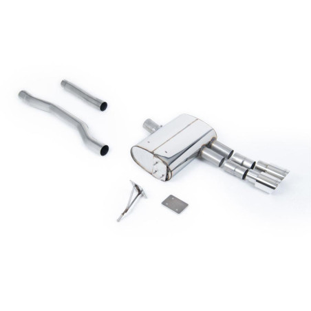 Sistema de escape OPF-Back (con aprobación EC) Milltek Sport – Mini Cooper S (F55) 2.0 Turbo 5 puertas Hatch – (LCI con OPF)