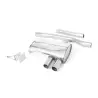 Escape OPF-back homologado ECE Milltek Sport Mini Cooper S/JCW F56 LCI (19-), colas GT-90 pulidas