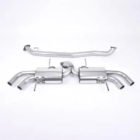 Sistema de escape Cat-Back No resonado (con aprobación EC) Milltek Sport – Nissan GT-R R35