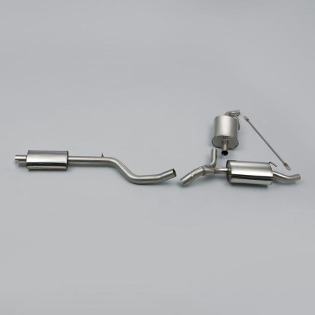 Sistema de escape Cat-Back resonado (con aprobación EC) Milltek Sport – Renault Clio III 200 incl. CUP (05-12)