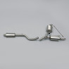 Sistema de escape Cat-Back resonado (con aprobación EC) Milltek Sport – Renault Clio III 200 incl. CUP (05-12)