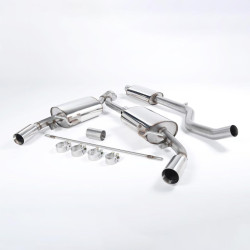 Sistema de escape Cat-Back resonado (con aprobación EC) Milltek Sport – Renault Clio 197 2.0 16v (05-12)