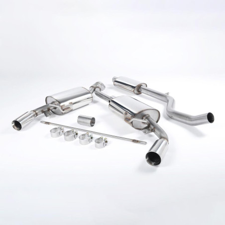 Sistema de escape Cat-Back resonado (con aprobación EC) Milltek Sport – Renault Clio 197 2.0 16v (05-12)