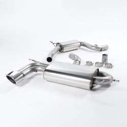 Sistema de escape Cat-Back resonado (con aprobación EC) Milltek Sport – Seat León 1P Cupra 2.0T FSI 240PS (05-12)