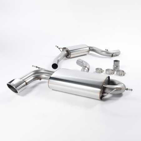 Sistema de escape Cat-Back resonado (con aprobación EC) Milltek Sport – Seat León 1P Cupra 2.0T FSI 240PS (05-12)
