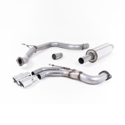 Sistema de escape Cat-Back resonado (con aprobación EC) Milltek Sport – Seat León 5F (12-20) FR 2.0 TDI 184PS SC y 5 puertas (manual y DSG-auto)