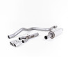 Sistema de escape Cat-Back resonado (con aprobación EC) Milltek Sport – Seat León 5F (12-20) FR 2.0 TDI 150 SC y 5 puertas (manual y DSG-auto)