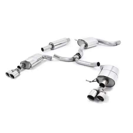 Sistema de escape Cat-Back resonado (con aprobación EC) Milltek Sport – Seat León 5F (12-20) ST Cupra 2.0 TSI 280 & 290