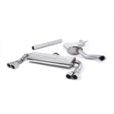 Sistema de escape Cat-Back resonado (con aprobación EC) Milltek Sport – Seat León 5F (12-20) Cupra 2.0 TSI 280 & 290 (Sin OPF)