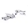 Sistema de escape Cat-Back resonado (con aprobación EC) Milltek Sport – Seat León 5F Cupra R 2.0 TSI 265PS (12-20)