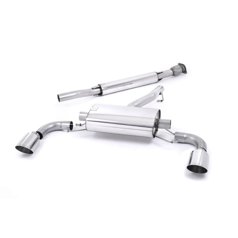 Sistema de escape Cat-Back resonado (con aprobación EC) Milltek Sport – Subaru BRZ 2.0 & 2.4L, Toyota GT86 2.0 (12-21) Sistema de escape Cat-Back resonado (con aprobación EC) Milltek Sport – Subaru BRZ 2.0 & 2.4L, Toyota GT86 2.0 (12-21)