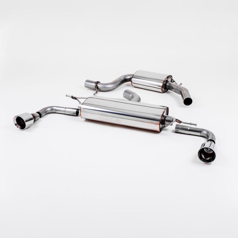 Sistema de escape Cat-Back resonado (con aprobación EC) Milltek Sport – VW Golf MK6 GTi 2.0 TSI 210PS (09-14)