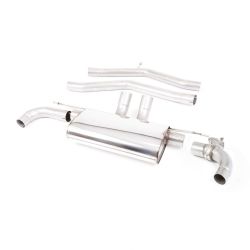 Escape OPF-back homologado ECE Milltek Sport Toyota Supra A90 3.0 (19-), colas GT-115 pulidas
