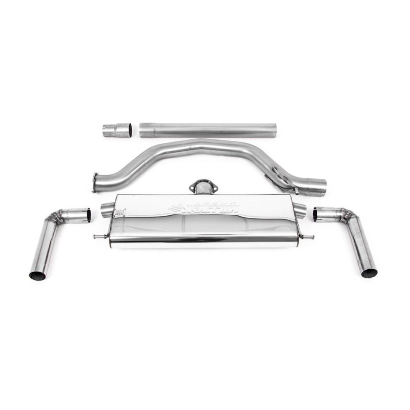 Sistema de escape OPF-Back resonado (con aprobación EC) Milltek Sport – VW Golf Mk8 GTI 245PS, GTI Clubsport 300PS (Solo con OPF) Sistema de escape OPF-Back resonado (con aprobación EC) Milltek Sport – VW Golf Mk8 GTI 245PS, GTI Clubsport 300PS (Solo con OPF)