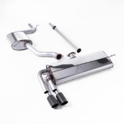 Sistema de escape Cat-Back resonado (con aprobación EC) Milltek Sport – VW Golf Mk7.5 1.5 TSi Evo GT & R-Line (17-20)