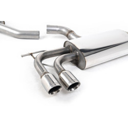 Sistema de escape Cat-Back resonado (con aprobación EC) Milltek Sport – VW Scirocco GT 2.0 TSi 200PS (08-17)