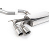 Sistema de escape Cat-Back resonado (con aprobación EC) Milltek Sport – VW Scirocco GT 2.0 TSi 200PS (08-17)