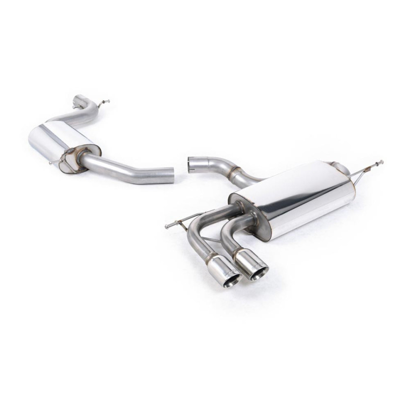 Sistema de escape Cat-Back resonado (con aprobación EC) Milltek Sport – VW Scirocco GT 2.0 TSi 200PS (08-17) Sistema de escape Cat-Back resonado (con aprobación EC) Milltek Sport – VW Scirocco GT 2.0 TSi 200PS (08-17)