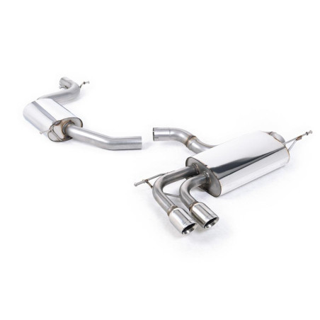 Sistema de escape Cat-Back resonado (con aprobación EC) Milltek Sport – VW Scirocco GT 2.0 TSi 200PS (08-17)
