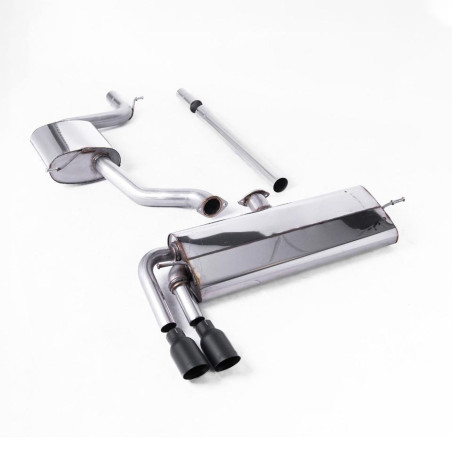 Sistema de escape Cat-Back resonado (con aprobación EC) Milltek Sport – VW Golf Mk7.5 1.5 TSi Evo GT & R-Line (17-20)