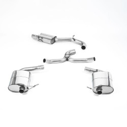Sistema de escape Cat-Back resonado (con aprobación EC) Milltek Sport – VW Golf Mk7.5 R Estate / Variant 2.0 TSI 300PS (solo con OPF) (19-21)