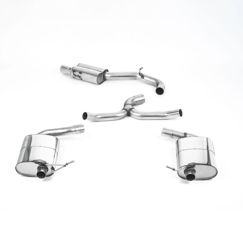 Sistema de escape Cat-Back resonado (con aprobación EC) Milltek Sport – VW Golf Mk7.5 R Estate / Variant 2.0 TSI 300PS (solo con OPF) (19-21) Sistema de escape Cat-Back resonado (con aprobación EC) Milltek Sport – VW Golf Mk7.5 R Estate / Variant 2.0 TSI 300PS (solo con OPF) (19-21)