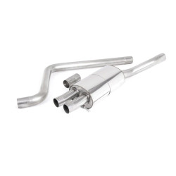 Sistema de escape OPF-Back resonado (con aprobación EC) Milltek Sport – VW Polo MK6 GTi 2.0 TSI AWD 5 puertas incl. Facelift (Con OPF)