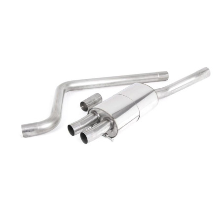 Sistema de escape OPF-Back resonado (con aprobación EC) Milltek Sport – VW Polo MK6 GTi 2.0 TSI AWD 5 puertas incl. Facelift (Con OPF)
