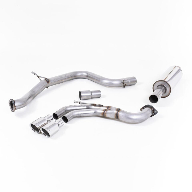 Sistema de escape Cat-Back resonado (con aprobación EC) Milltek Sport – VW Golf MK7 GTD 2.0 TDI 185PS (13-17) Sistema de escape Cat-Back resonado (con aprobación EC) Milltek Sport – VW Golf MK7 GTD 2.0 TDI 185PS (13-17)