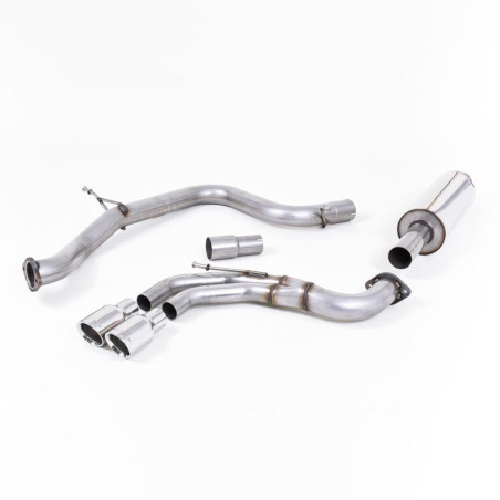 Sistema de escape Cat-Back resonado (con aprobación EC) Milltek Sport – VW Golf MK7 GTD 2.0 TDI 185PS (13-17)